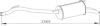 DINEX 74330 End Silencer